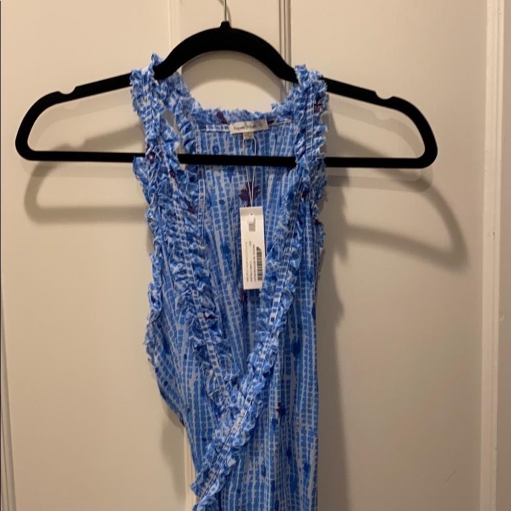 Sold I'll beautiful blue wrap dress